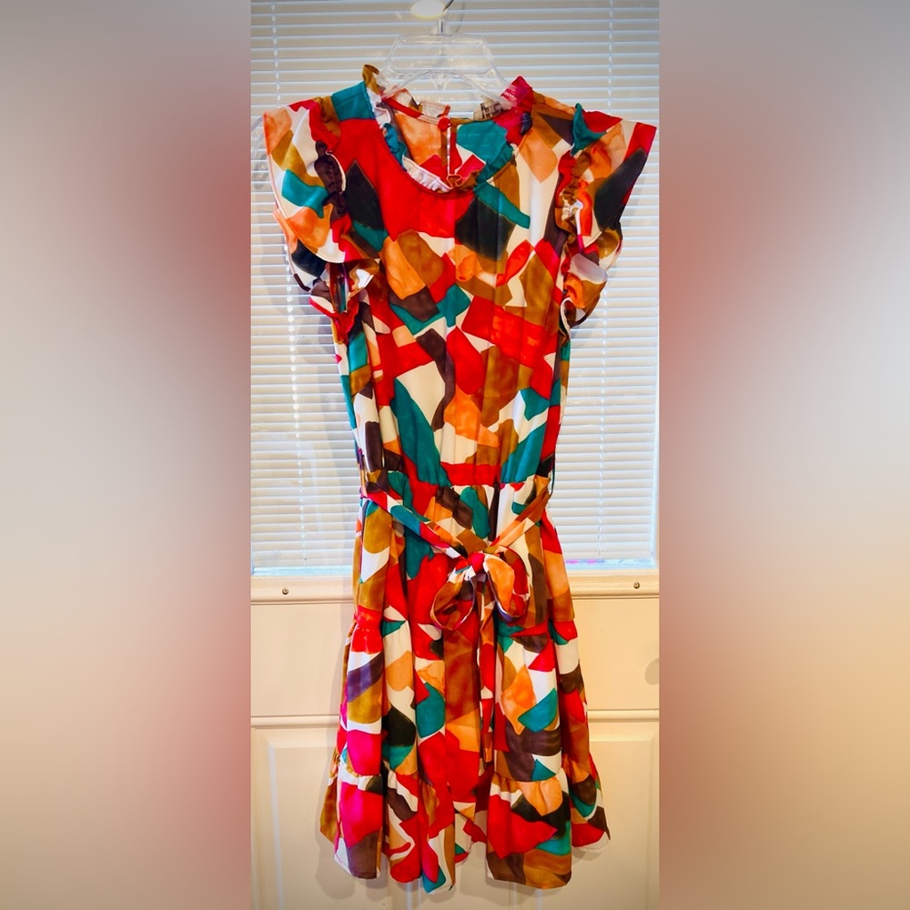 Umgee Multicolor Geometric Dress